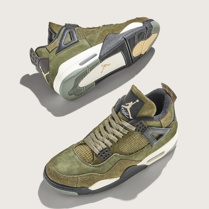 Air Jordan 4 Craft Olive