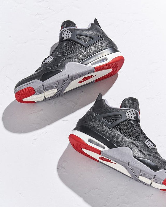 Air Jordan 4 Re-Imagined sneakers in a stylish setting