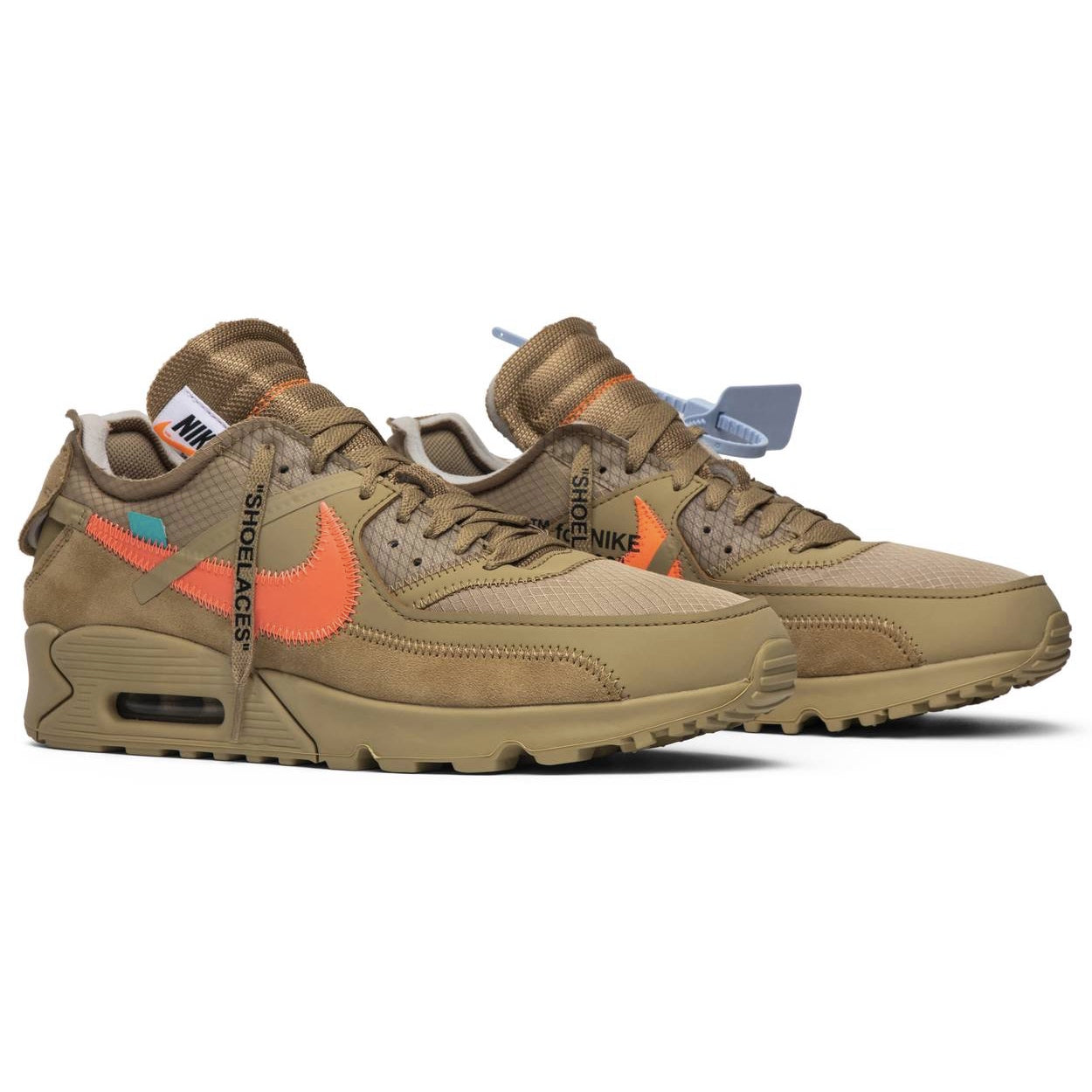 Nike Air Max 90 OFF-WHITE Desert Ore - After Burn